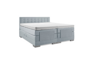 Brlin elektrische boxspring. Geknoopt hoofdbord