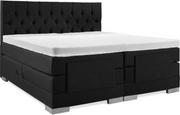 Brlin elektrische Boxspring. Gecapitonneerd hoofdbord