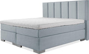 Athene boxspring. 6 balken hoofdbord