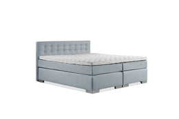 Athene boxspring. Geknoopt hoofdbord